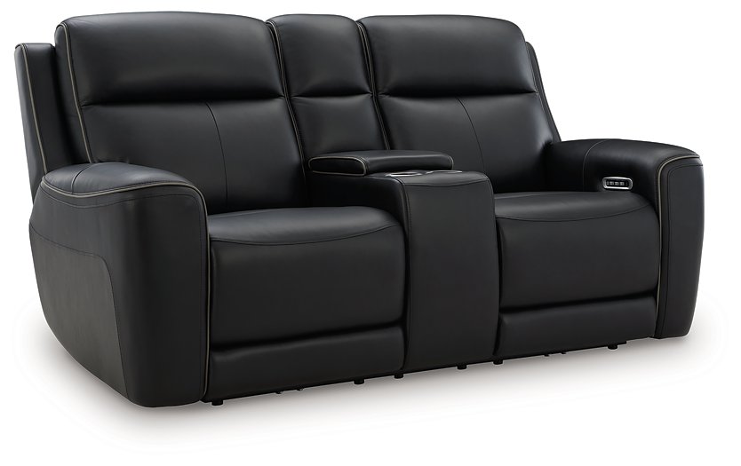 5Z-Relaxation Power Reclining Loveseat with Console - Carl's Furniture (Garden City, KS)