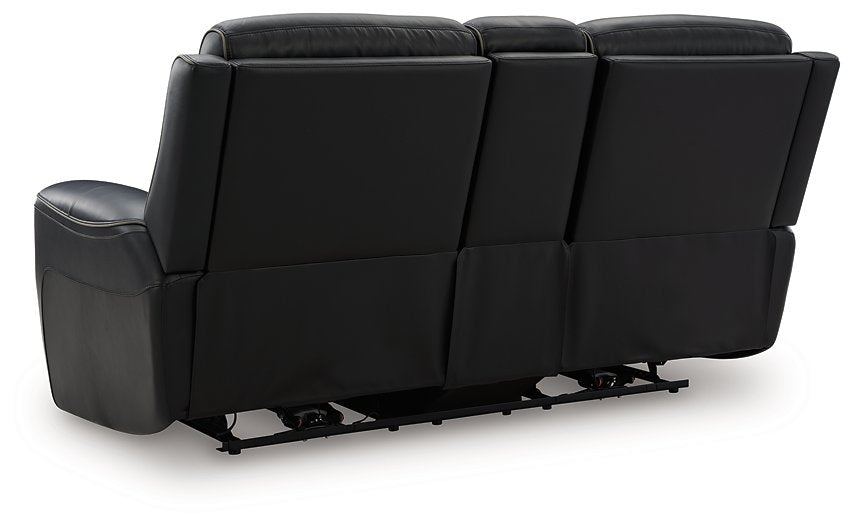 5Z-Relaxation Power Reclining Loveseat with Console - Carl's Furniture (Garden City, KS)