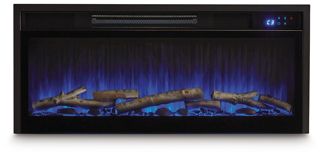 Cayboni 71" TV Stand with Electric Fireplace - Carl's Furniture (Garden City, KS)