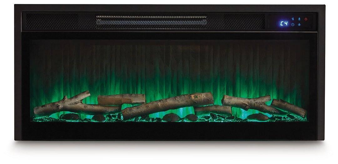 Cayboni 71" TV Stand with Electric Fireplace - Carl's Furniture (Garden City, KS)
