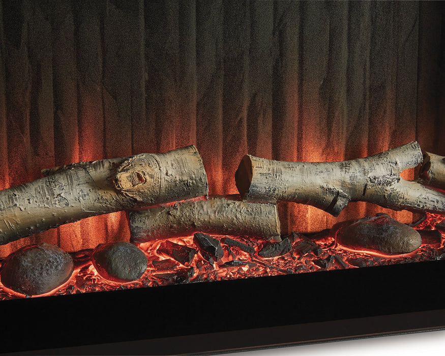 Cayboni 71" TV Stand with Electric Fireplace - Carl's Furniture (Garden City, KS)