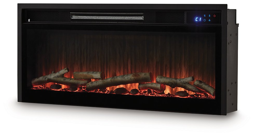 Cayboni 71" TV Stand with Electric Fireplace - Carl's Furniture (Garden City, KS)