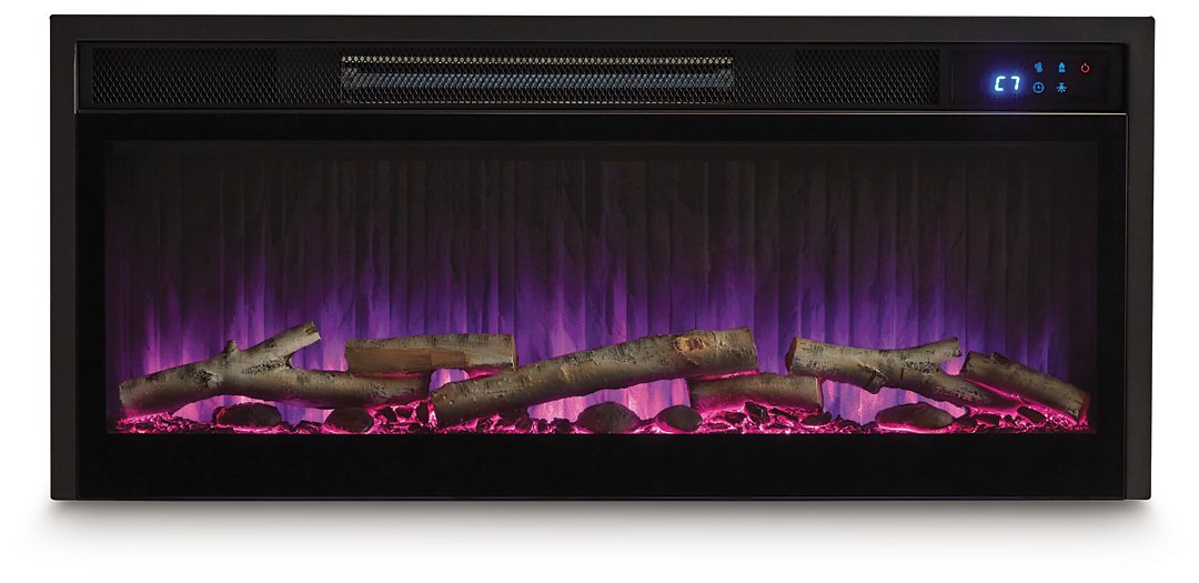 Cayboni 71" TV Stand with Electric Fireplace - Carl's Furniture (Garden City, KS)