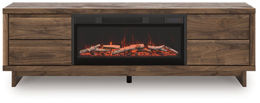Zadilyn 72" TV Stand with Electric Fireplace - Carl's Furniture (Garden City, KS)