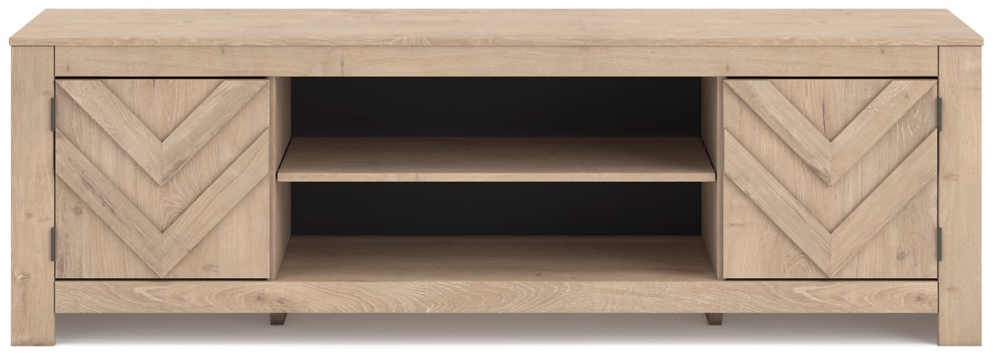 Cayboni 71" TV Stand with Electric Fireplace - Carl's Furniture (Garden City, KS)