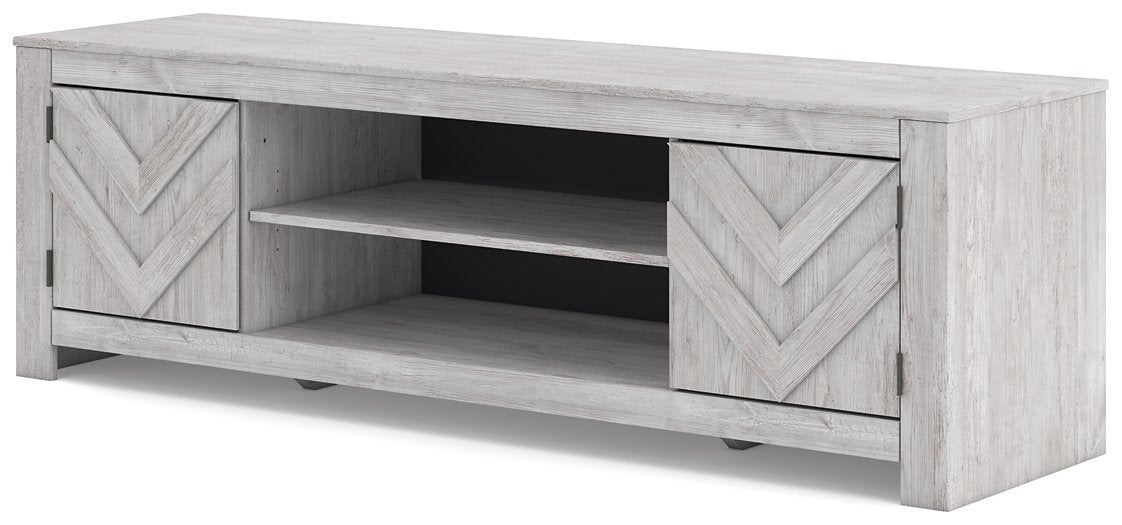 Cayboni 71" TV Stand with Electric Fireplace - Carl's Furniture (Garden City, KS)