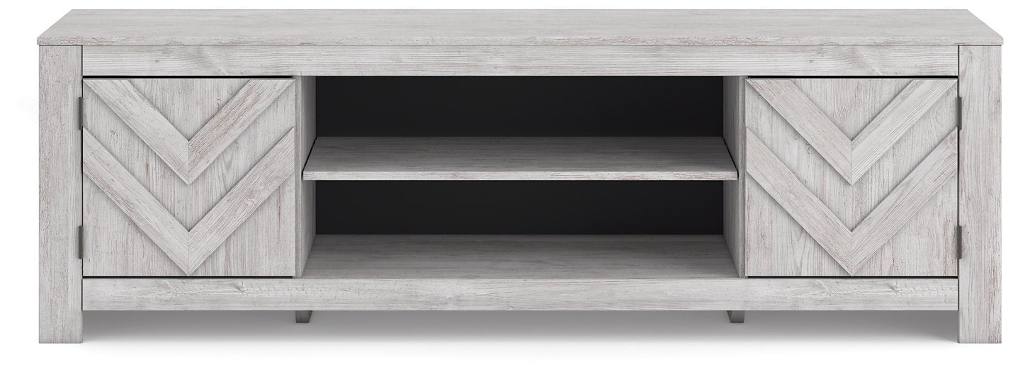 Cayboni 71" TV Stand with Electric Fireplace - Carl's Furniture (Garden City, KS)