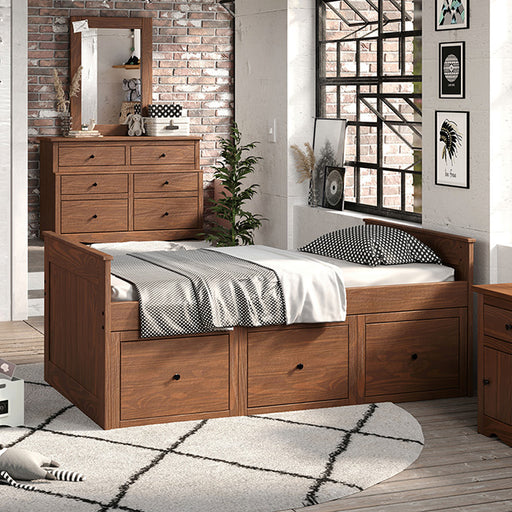 Marinos Twin Captain Bed - Carl's Furniture (Garden City, KS)