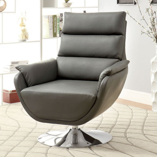 Kulm Accent Chair Gray - Carl's Furniture (Garden City, KS)