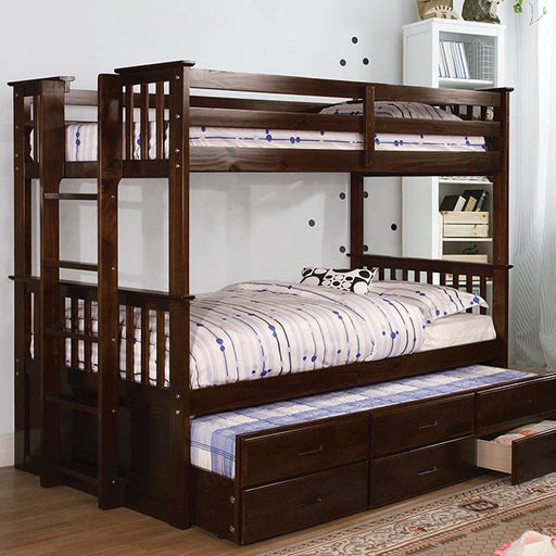 University Twin/Twin Bunk Bed - Carl's Furniture (Garden City, KS)