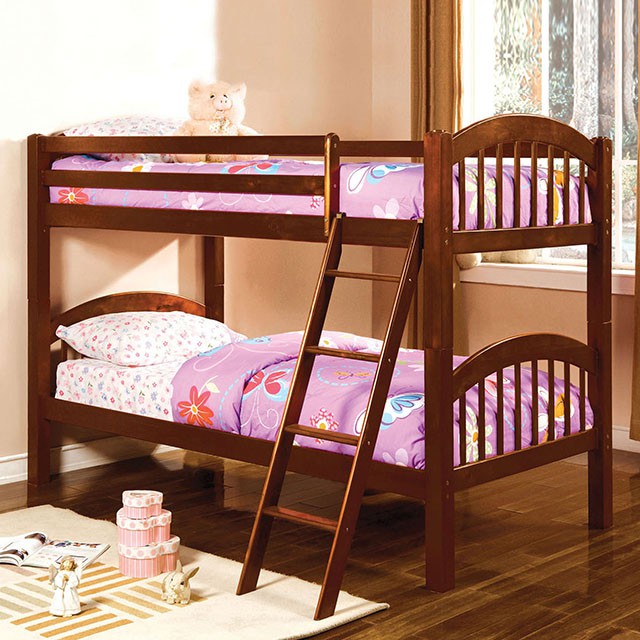 Coney Island Bunk Bed Chrome - Carl's Furniture (Garden City, KS)