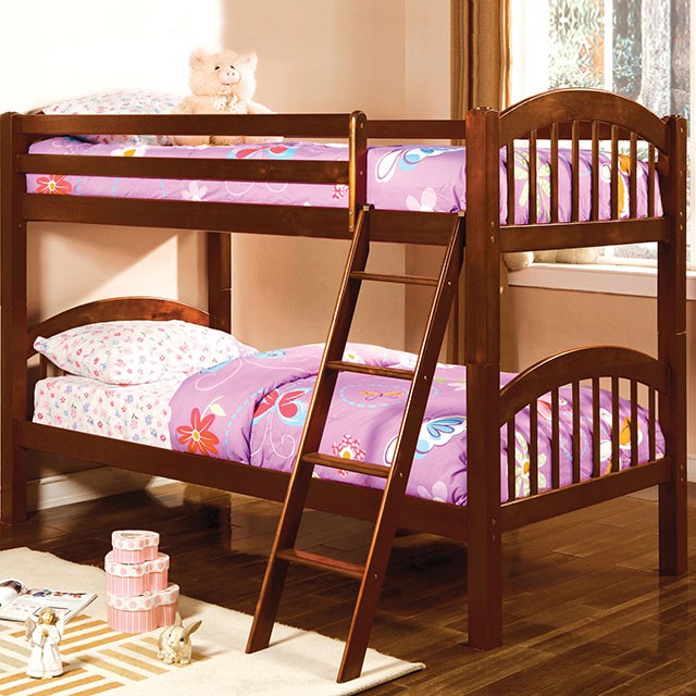 Coney Island Bunk Bed Chrome - Carl's Furniture (Garden City, KS)