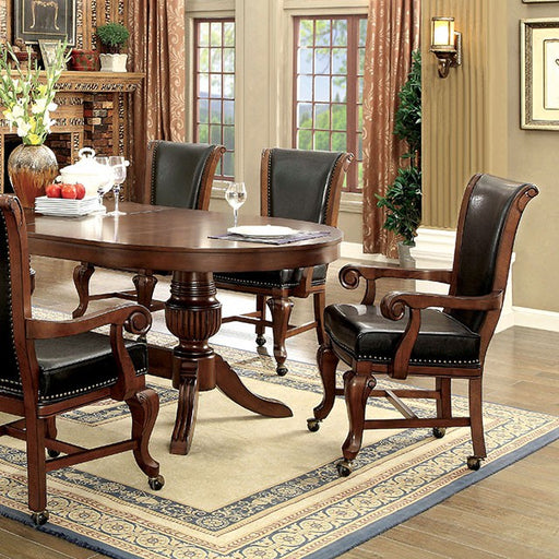 MELINA Brown Cherry Game Table - Carl's Furniture (Garden City, KS)