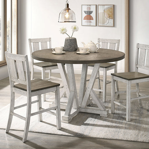 Dakota 5 Pc Counter Ht Table Set - Carl's Furniture (Garden City, KS)