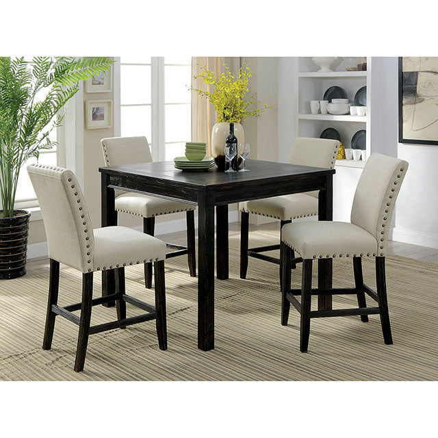 Kristie 5 Pc. Counter Ht. Table Set - Carl's Furniture (Garden City, KS)