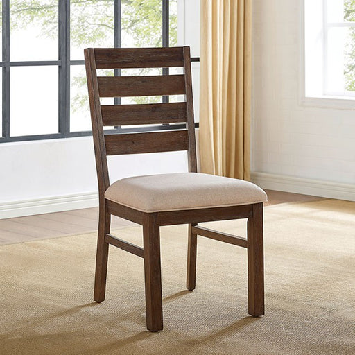 Lidgerwood Side Chair (2 Ctn) Brown - Carl's Furniture (Garden City, KS)
