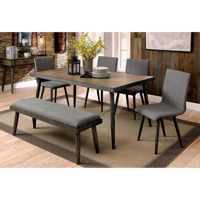 Vilhelm I Gray Dining Table - Carl's Furniture (Garden City, KS)