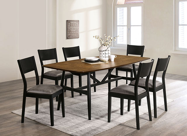 Oberwil 7 Pc Dining Table Set - Carl's Furniture (Garden City, KS)