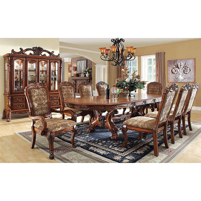 Medieve Antique Oak Arm Chair (2/CTN) - Carl's Furniture (Garden City, KS)