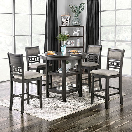 Milly 5 Pc. Counter Ht. Set - Carl's Furniture (Garden City, KS)