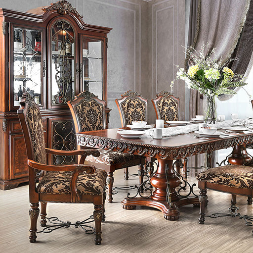 Lucie Brown Cherry Dining Table - Carl's Furniture (Garden City, KS)