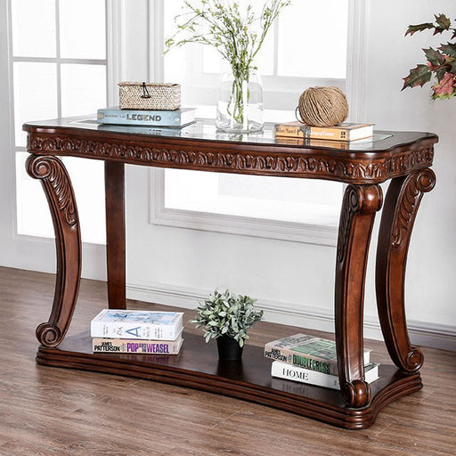 Walworth Dark Oak Sofa Table - Carl's Furniture (Garden City, KS)