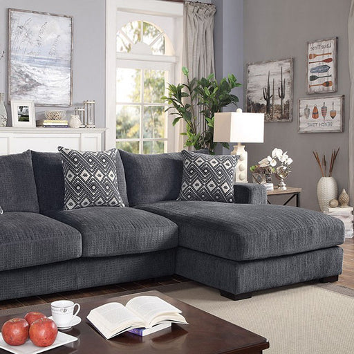 Kaylee L-Sectional w/ Right Chaise - Carl's Furniture (Garden City, KS)