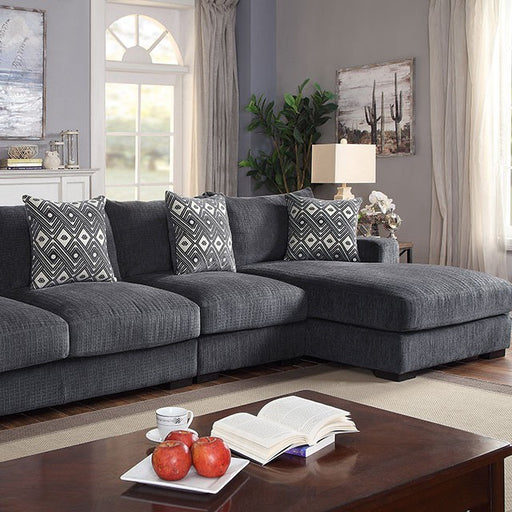 Kaylee Large L-Sectional w/ Right Chaise - Carl's Furniture (Garden City, KS)
