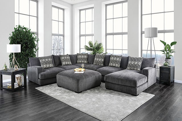 Kaylee U-Sectional w/ Right Chaise - Carl's Furniture (Garden City, KS)