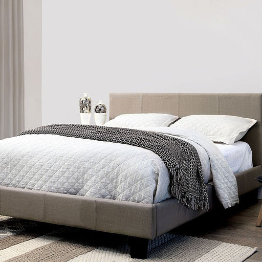 Sims Bed Grey & Black - Carl's Furniture (Garden City, KS)