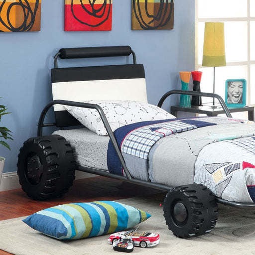 Turbo Racer Twin Bed - Carl's Furniture (Garden City, KS)