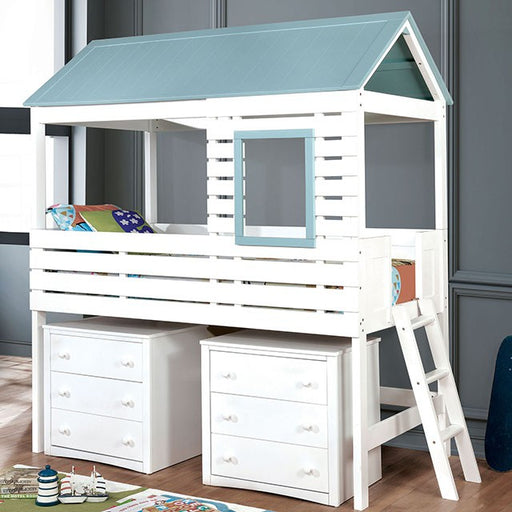 Omestad Twin Size House Bed - Carl's Furniture (Garden City, KS)