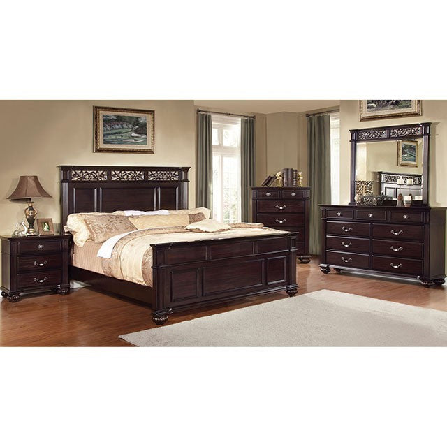 Syracuse E.King Bed - Carl's Furniture (Garden City, KS)