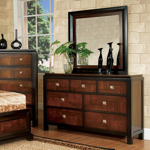 Patra Acacia/Walnut Dresser - Carl's Furniture (Garden City, KS)