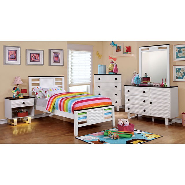 Meredith Night Stand w/ USB Outlet - Carl's Furniture (Garden City, KS)