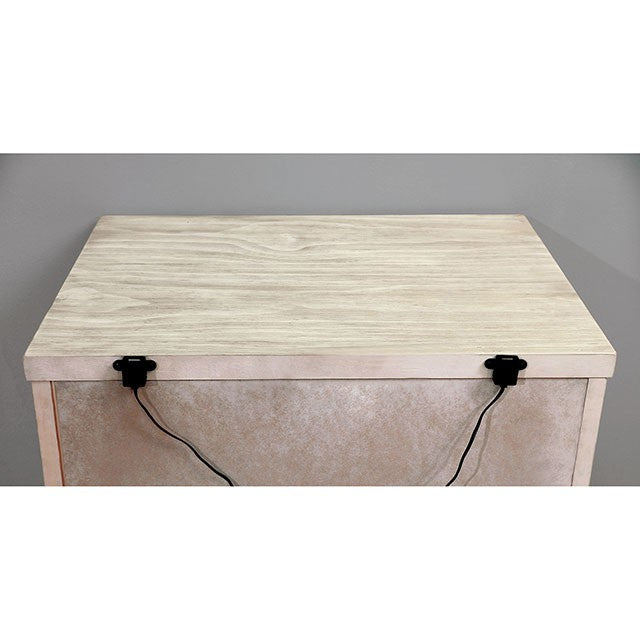 Tywyn Antique White Night Stand - Carl's Furniture (Garden City, KS)