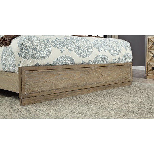 Markos Bed Oak - Carl's Furniture (Garden City, KS)