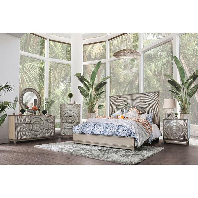 Kamalah Cal.King & Cal.King Bed - Carl's Furniture (Garden City, KS)