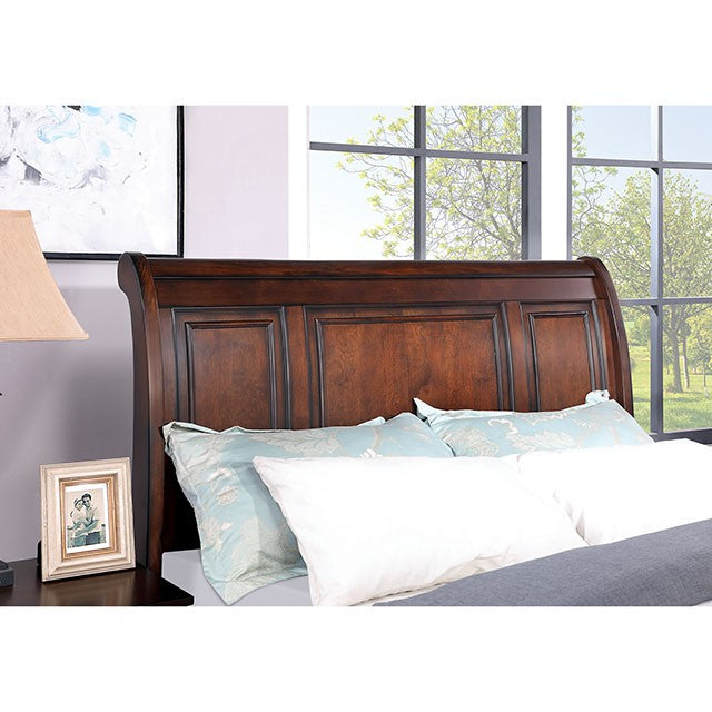 Wells Queen Bed Chrome - Carl's Furniture (Garden City, KS)