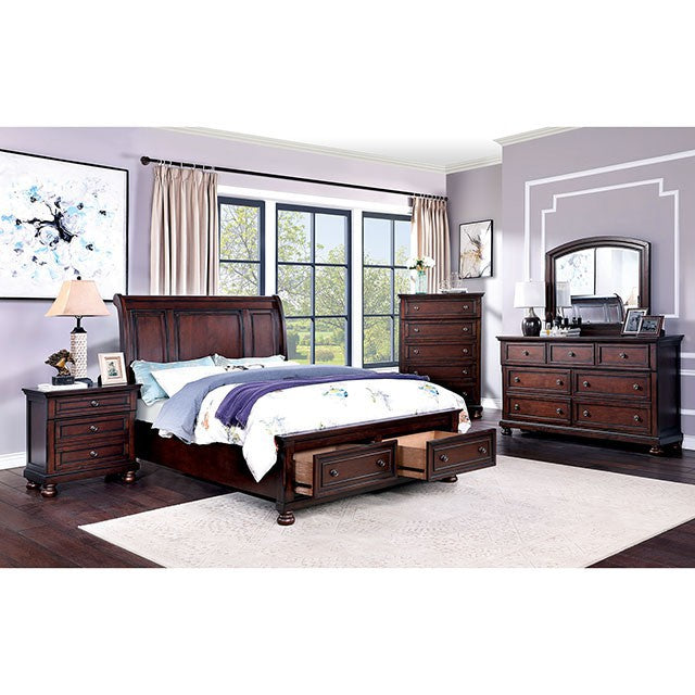 Wells Queen Bed Chrome - Carl's Furniture (Garden City, KS)