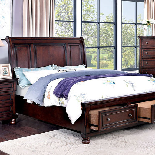 Wells Queen Bed Chrome - Carl's Furniture (Garden City, KS)