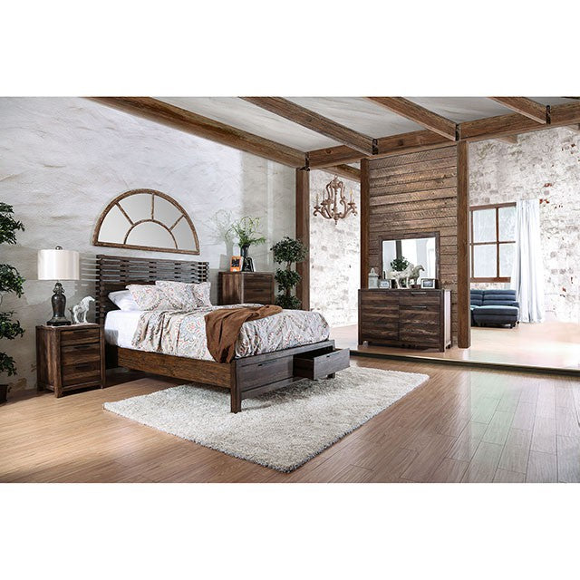Hankinson E.King Bed - Carl's Furniture (Garden City, KS)