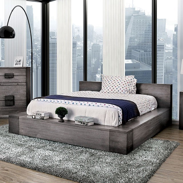 JANEIRO Cal.King & Queen Bed - Carl's Furniture (Garden City, KS)