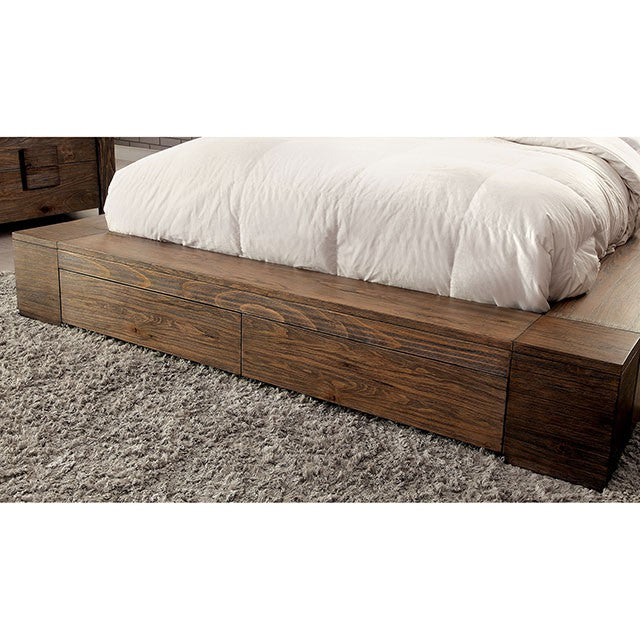 JANEIRO Cal.King & Queen Bed - Carl's Furniture (Garden City, KS)