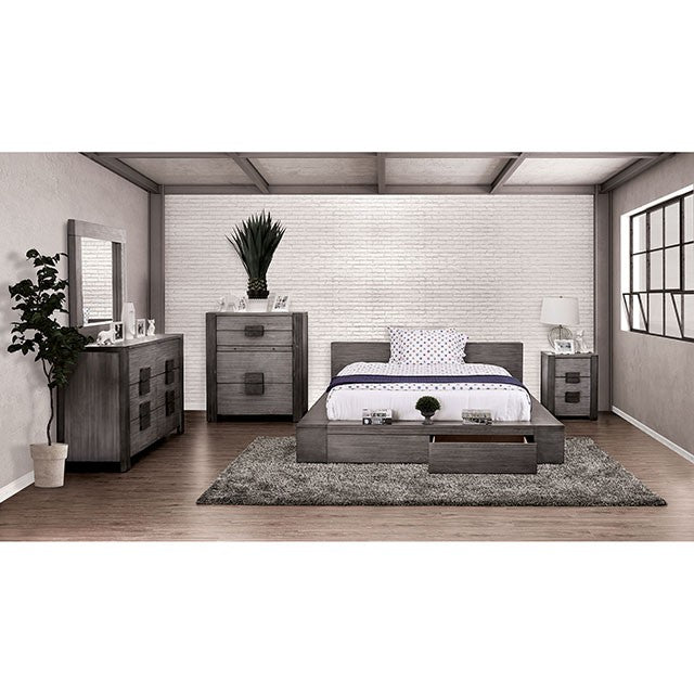 Janeiro E.King Bed - Carl's Furniture (Garden City, KS)