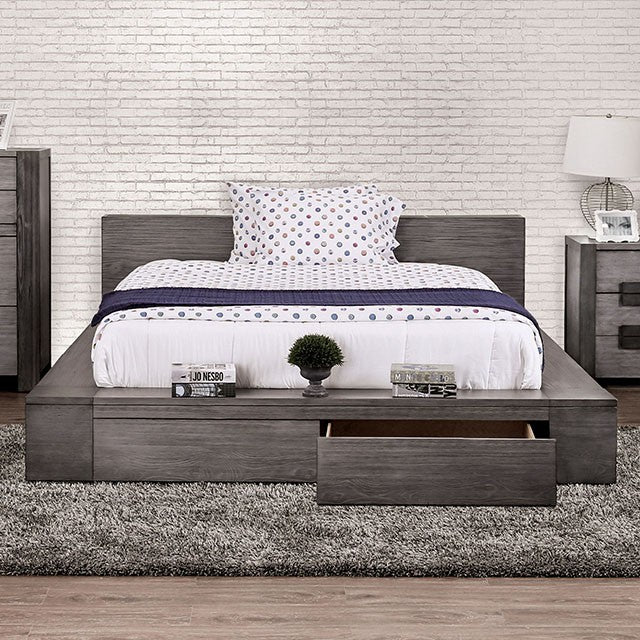 Janeiro E.King Bed - Carl's Furniture (Garden City, KS)