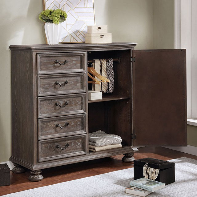 Lysandra Armoire Brown - Carl's Furniture (Garden City, KS)