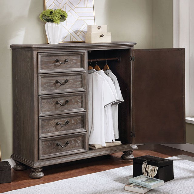 Lysandra Armoire Brown - Carl's Furniture (Garden City, KS)