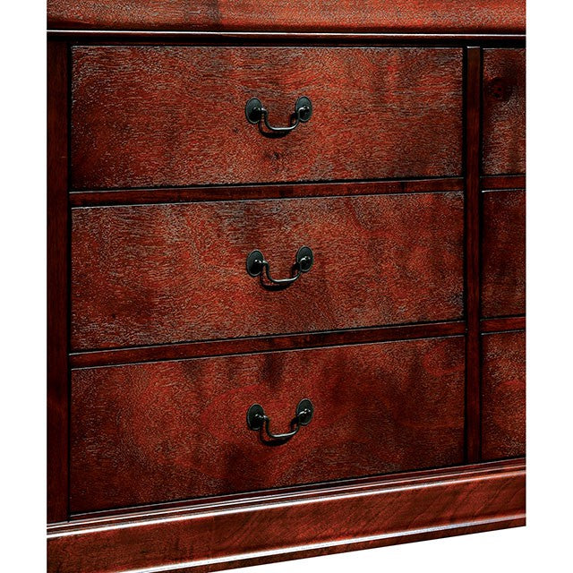 Louis Philippe Dresser Chrome - Carl's Furniture (Garden City, KS)