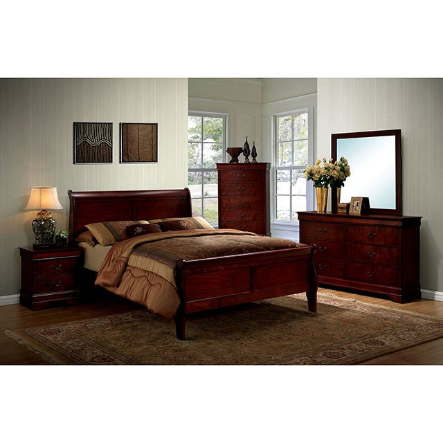 Louis Philippe Dresser Chrome - Carl's Furniture (Garden City, KS)